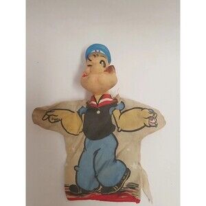 Vintage Gund Cloth Hand Puppet - Pop Eye the Sailor Man